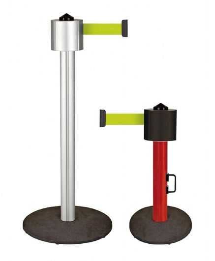 Absperrung & Personenleitsysteme mit Gurtband 12 m bzw 22 m
