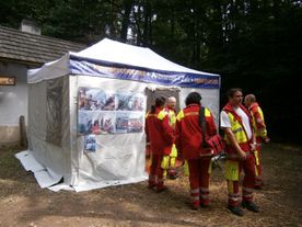 1A Faltzelt Rescue - ideal für Rettungseinsätze