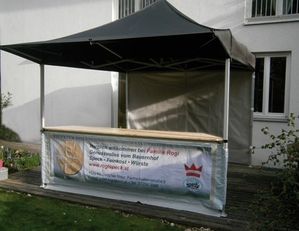 CapTent – das 1A Faltzelt mit Vordach