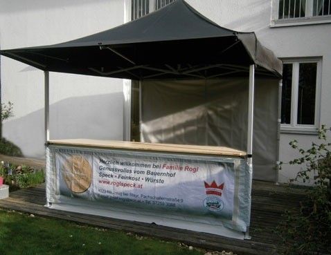 CapTent – das 1A Faltzelt mit Vordach