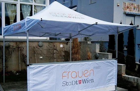 CapTent – das 1A Faltzelt mit Vordach