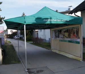 CapTent – das 1A Faltzelt mit Vordach