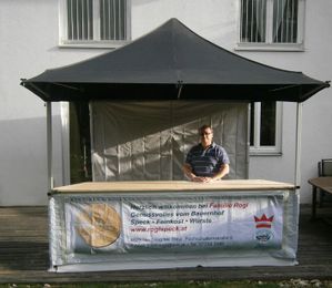 CapTent – das 1A Faltzelt mit Vordach
